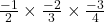 \frac{-1}{2} \times \frac{-2}{3} \times \frac{-3}{4}