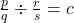 \frac{p}{q} \div \frac{r}{s} = c