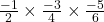 \frac{-1}{2} \times \frac{-3}{4} \times \frac{-5}{6}