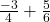 \frac{-3}{4} + \frac{5}{6}